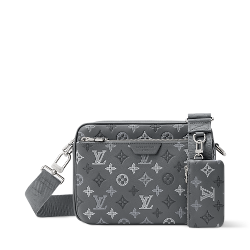 Trio 郵差包 Monogram Shadow 皮革 in 男士's 皮件系列 男生包包總覽 collections by Louis Vuitton (產品縮放)