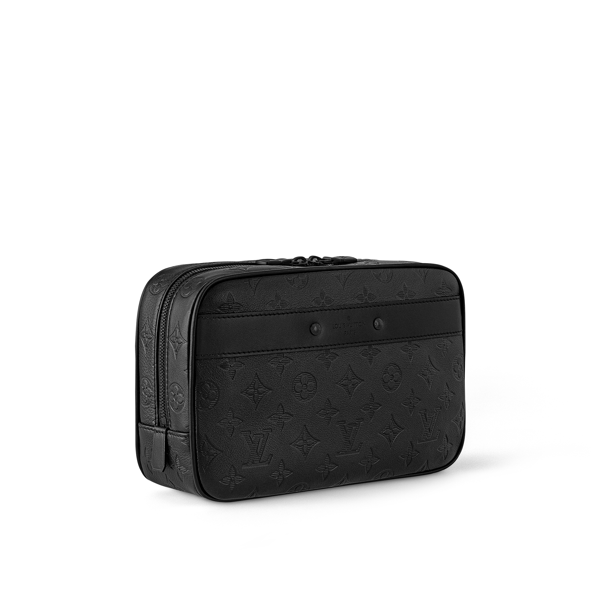 Trousse Toilette GM Monogram Shadow 皮革 in 男士
