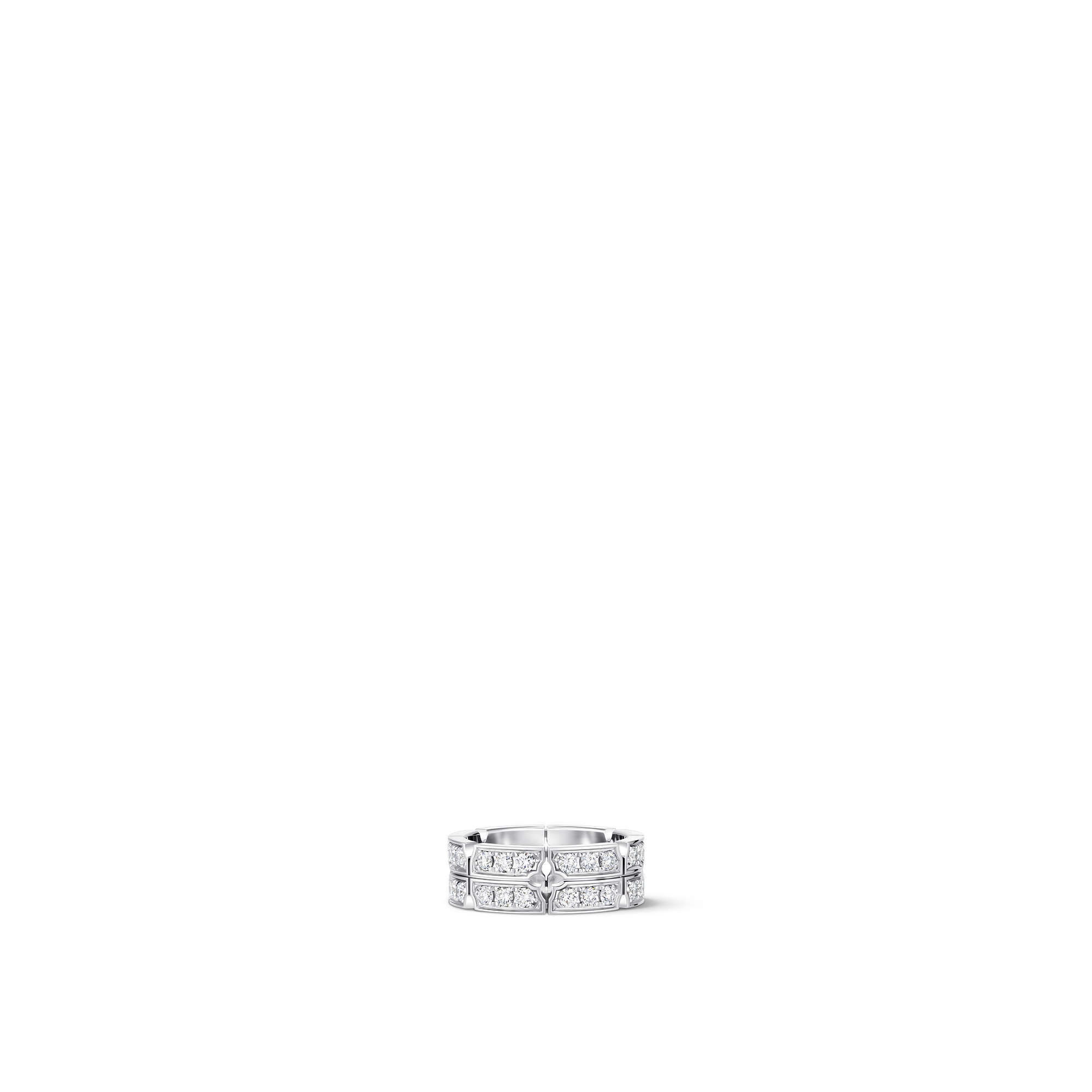 Tumbler 白K金配鑽石戒指  in 珠寶系列