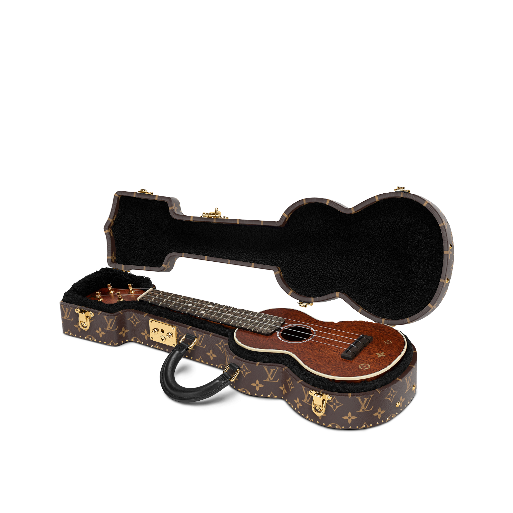 Ukulele Trunk 連樂器 Monogram 帆布 in 行李箱、旅行用品及家居精品