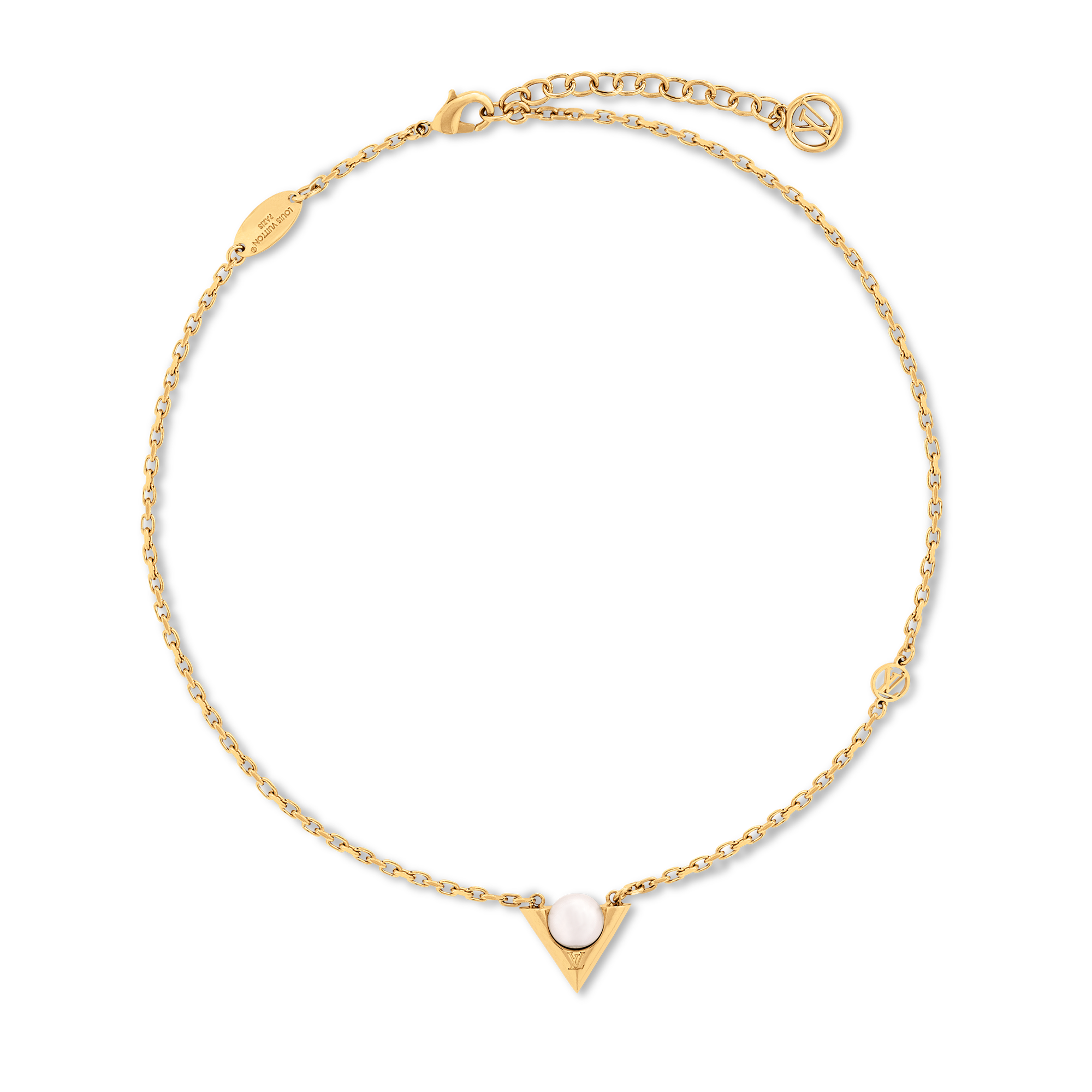 V For Vuitton Pearl And Metal 項鏈 . in 女士