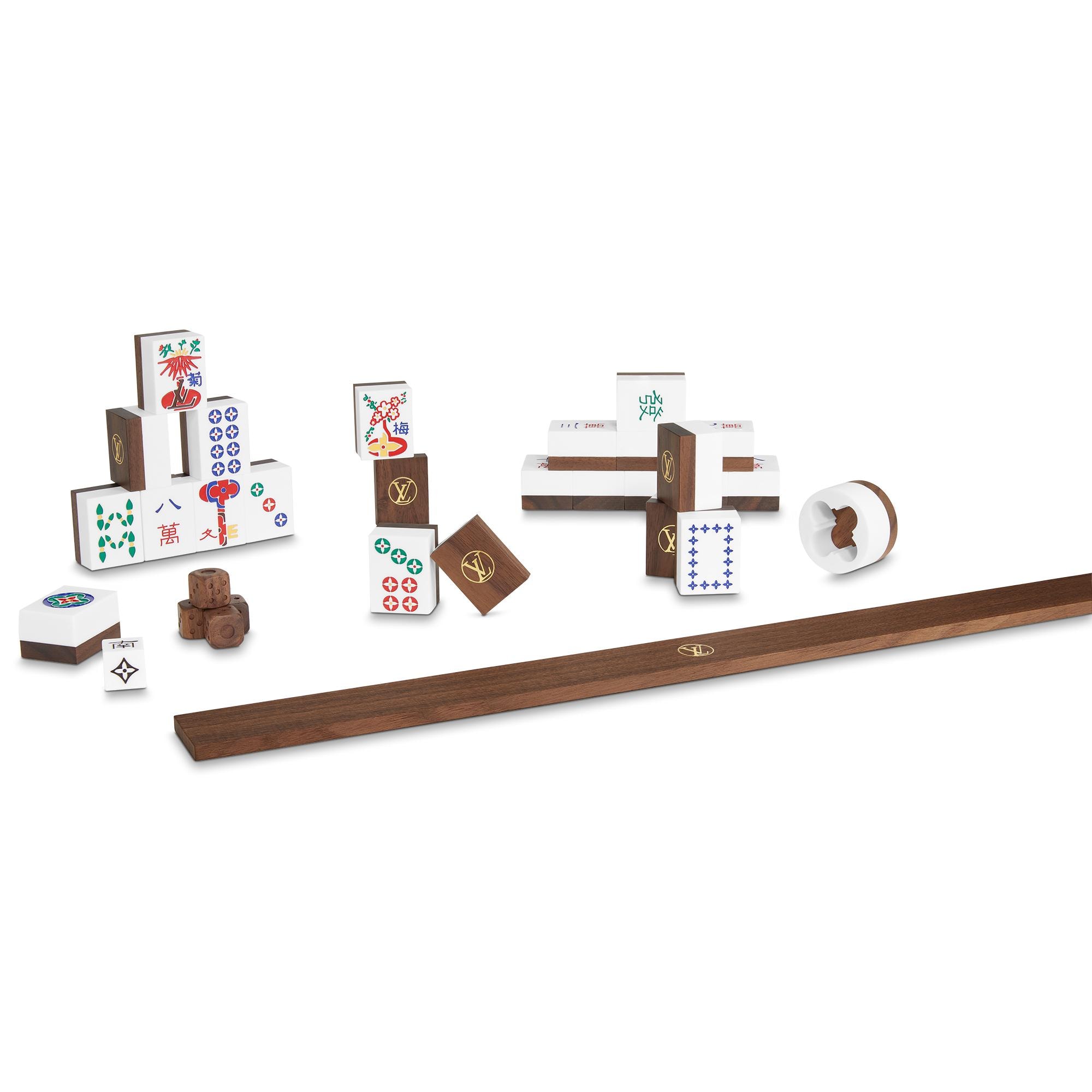 Vanity Mahjong Monogram 帆布 in Les Extraordinaires