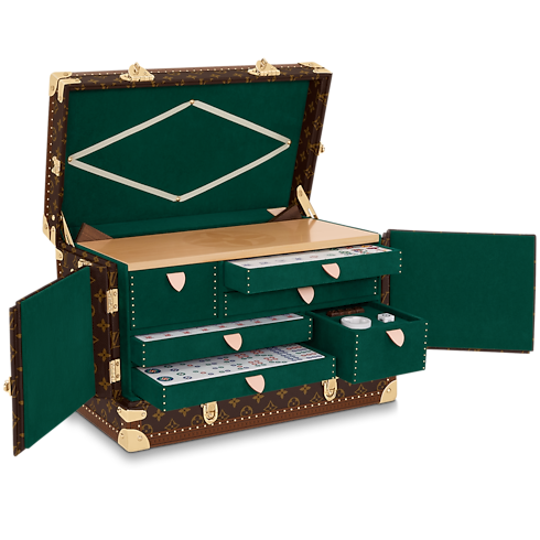 Vanity Mahjong Monogram 帆布 in Les Extraordinaires's 硬身行李箱 小型箱 collections by Louis Vuitton (產品縮放)