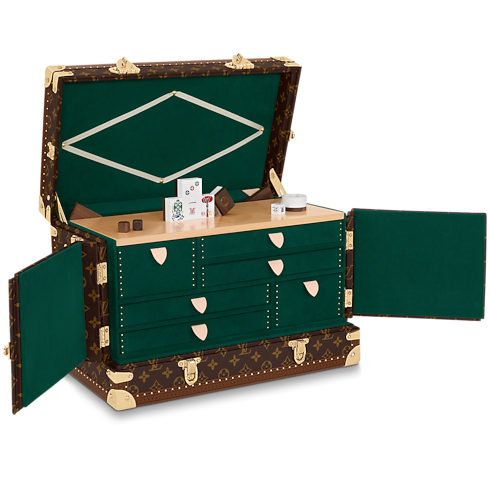 Vanity Mahjong Monogram 帆布 in Les Extraordinaires's 硬身行李箱 小型箱 collections by Louis Vuitton (產品縮放)