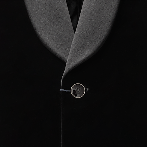 絲絨單排扣禮服外套 in 男士's 時裝系列 時裝總覽 collections by Louis Vuitton (產品縮放)