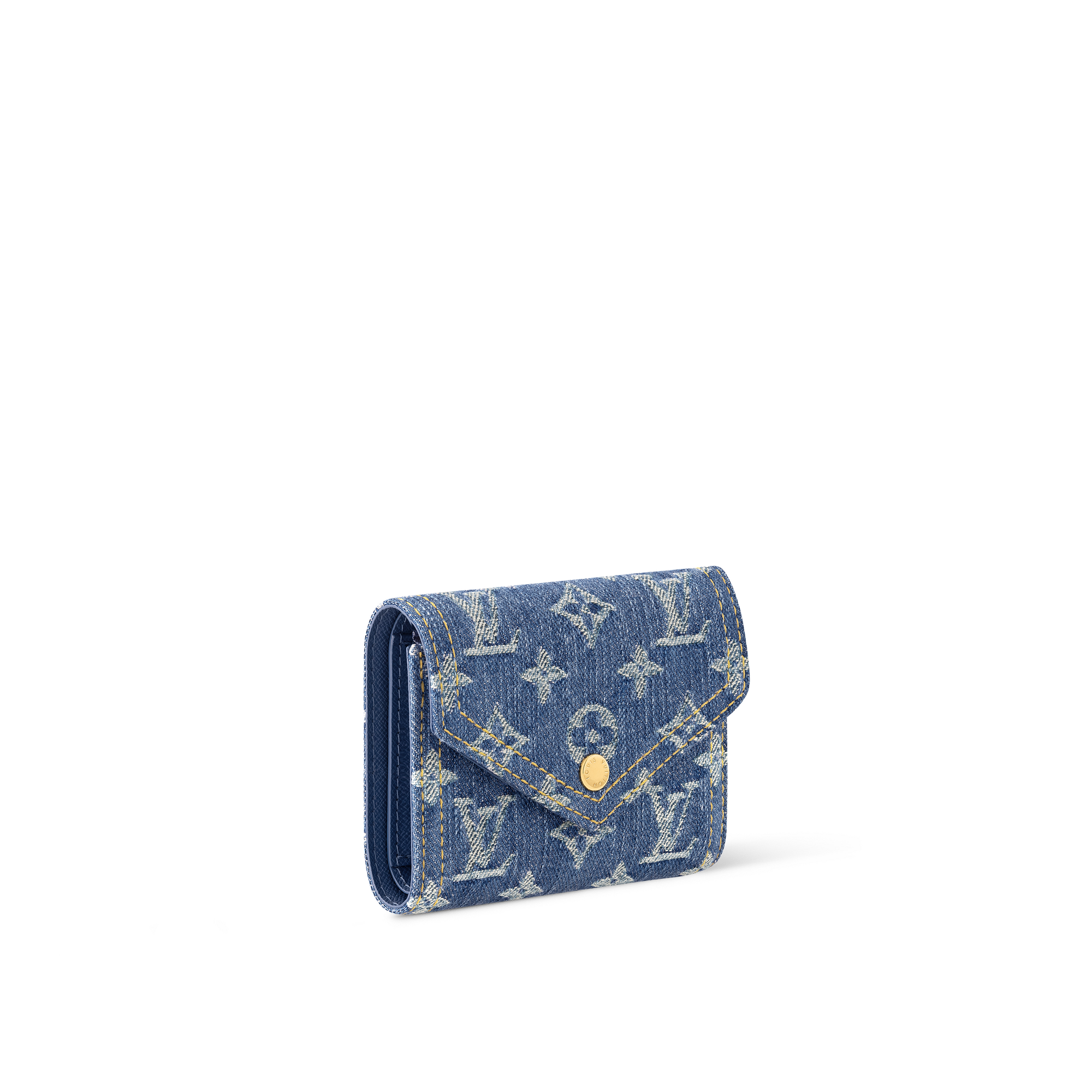 Victorine 錢包 Monogram Denim in 女士