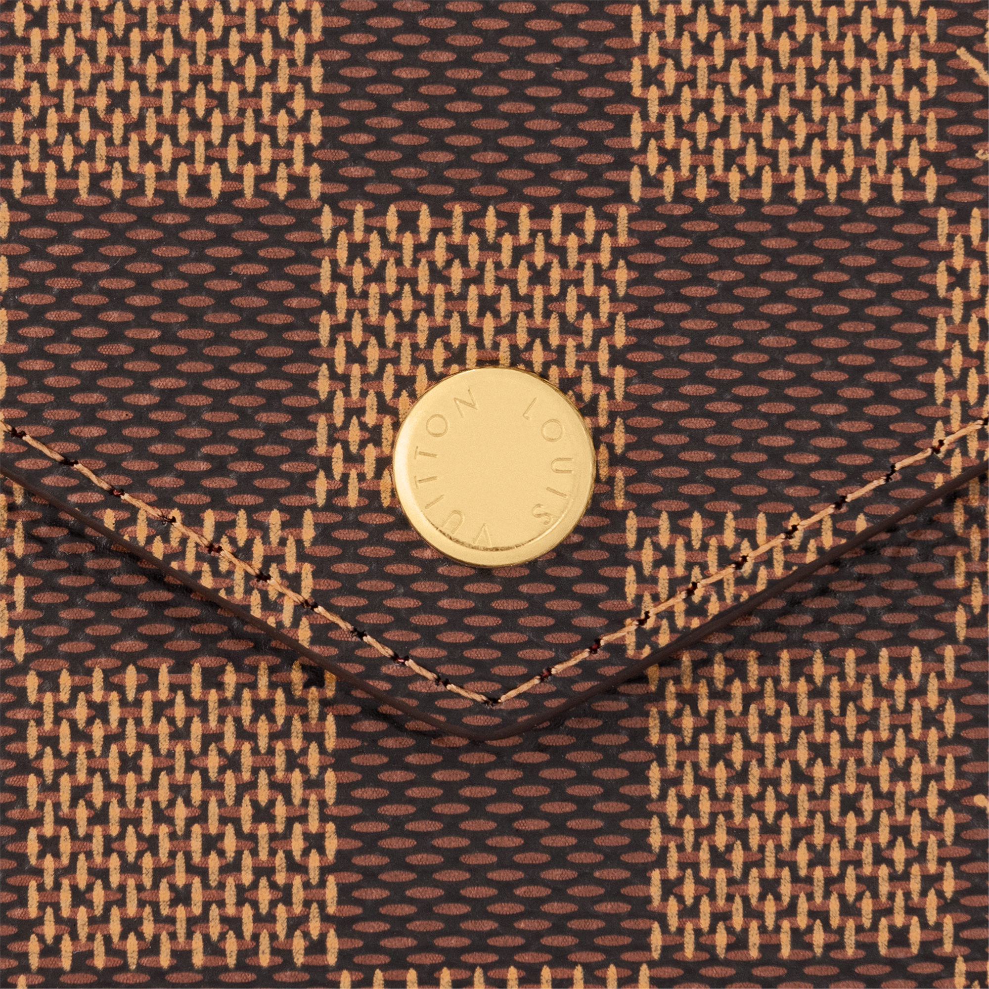 Victorine 錢包 Damier Ebène 帆布 in 女士