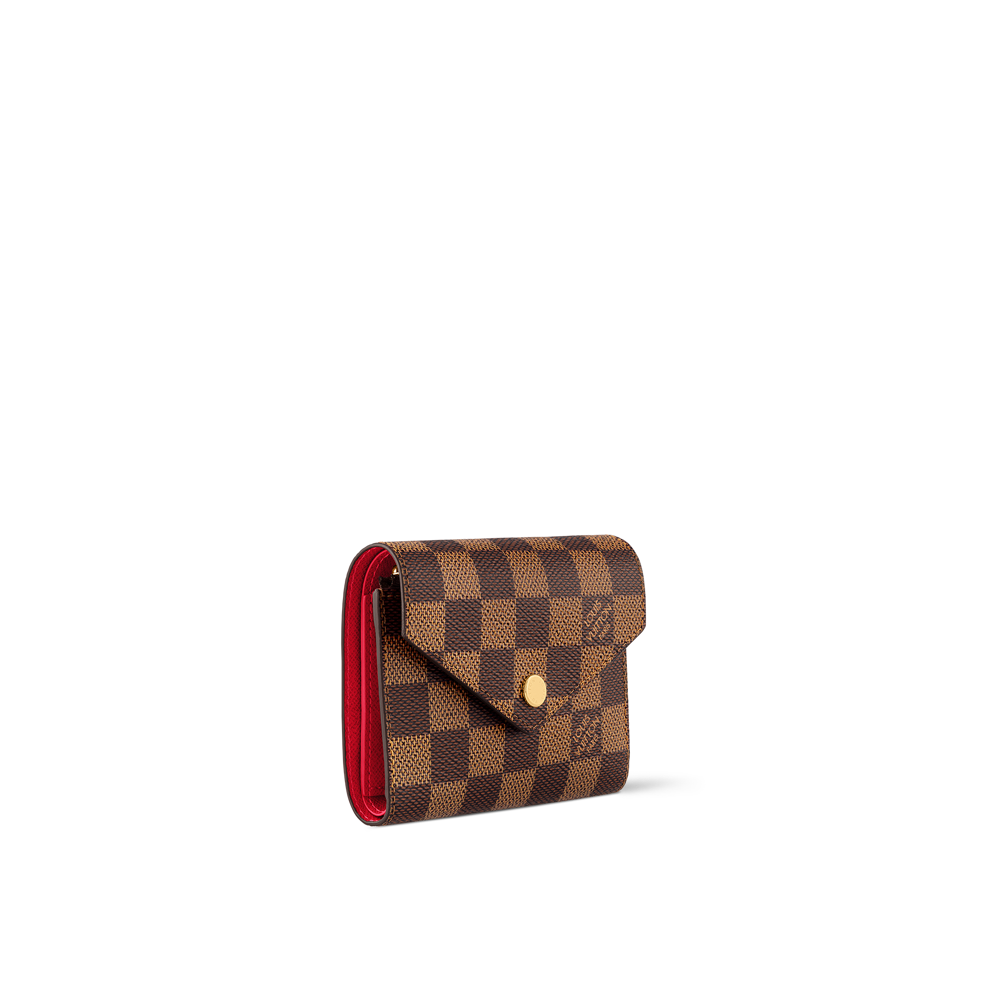 Victorine 錢包 Damier Ebène 帆布 in 女士
