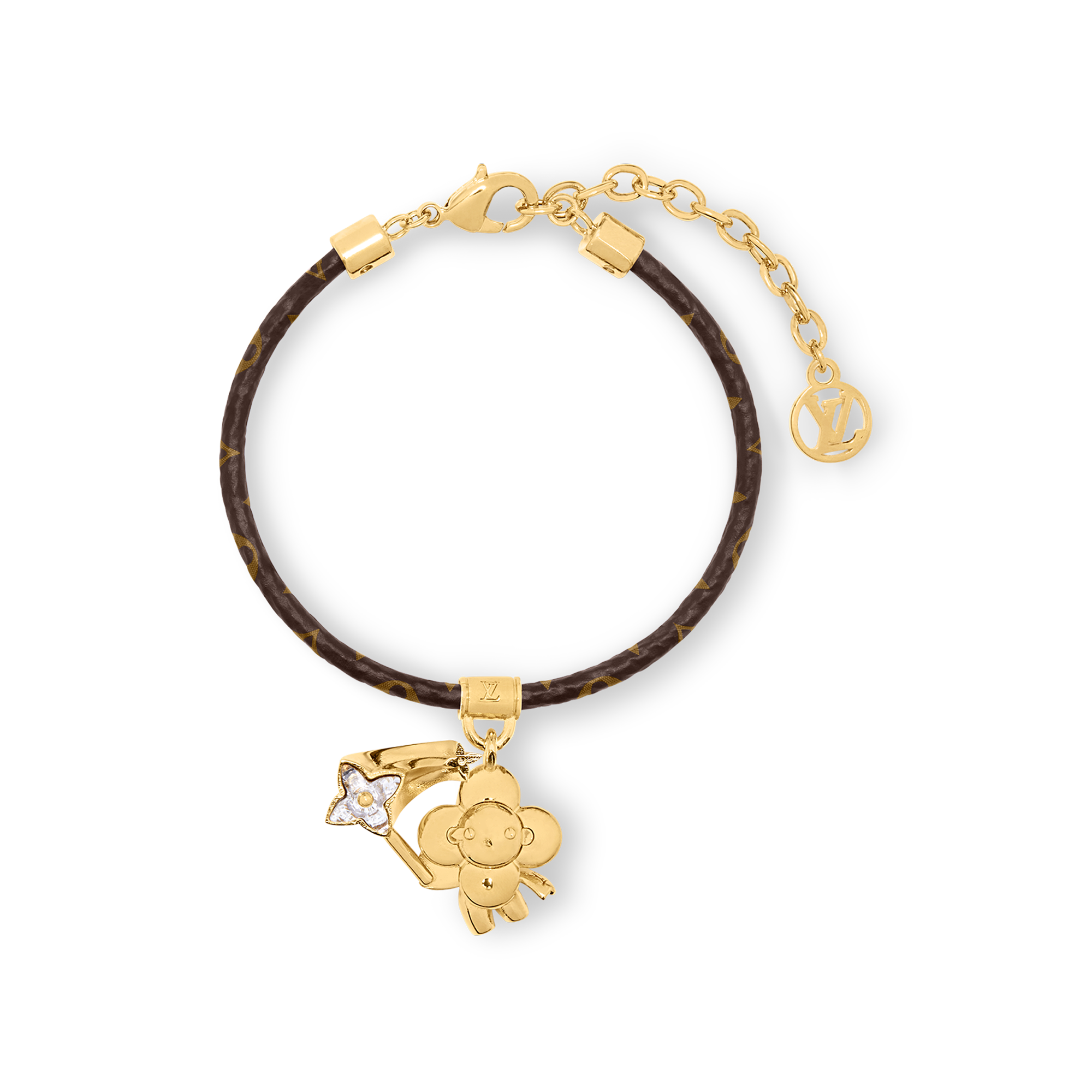 Vivienne 手環 Monogram 帆布 in 女士