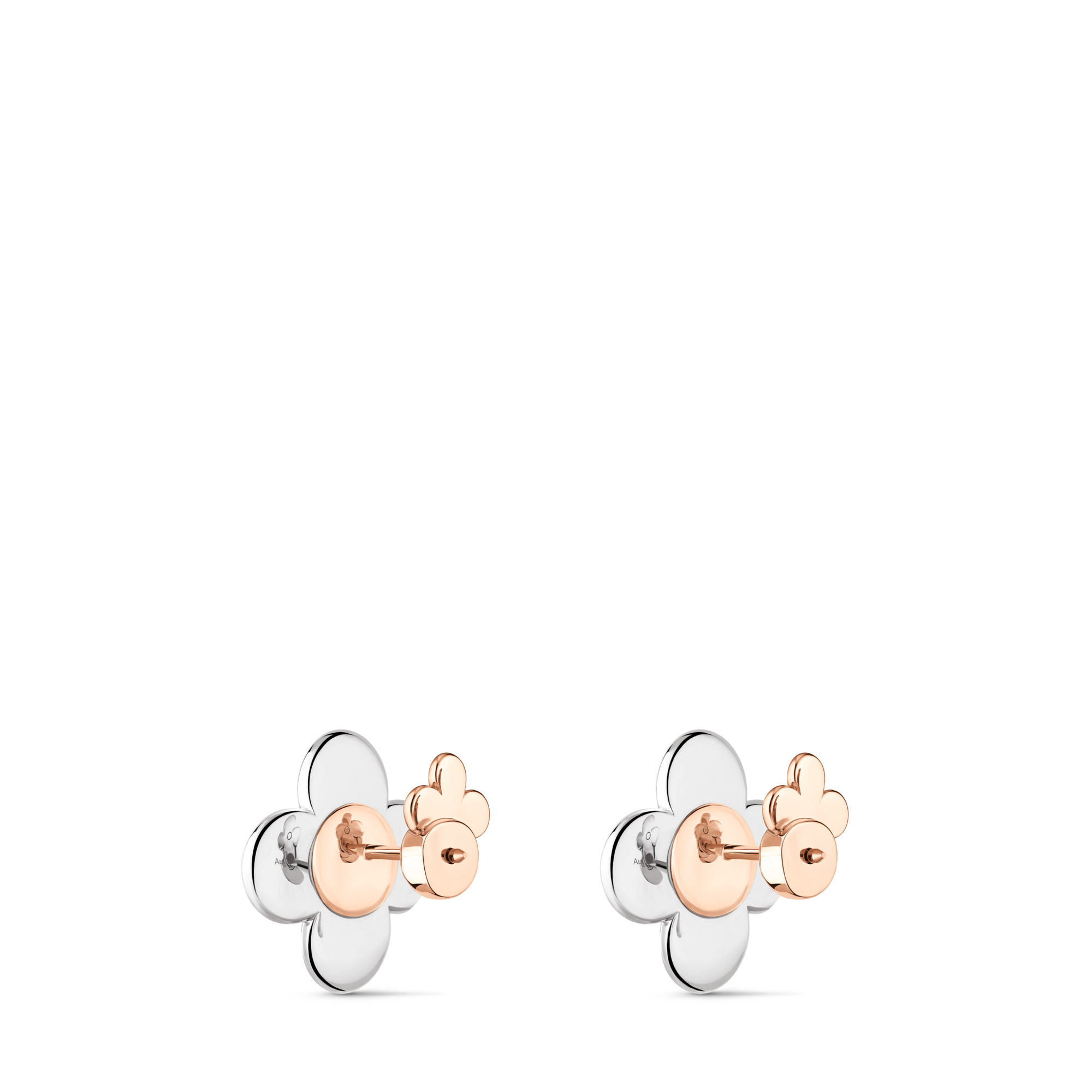 Vivienne 耳環 - 配3色K金及鑽石  in 珠寶系列