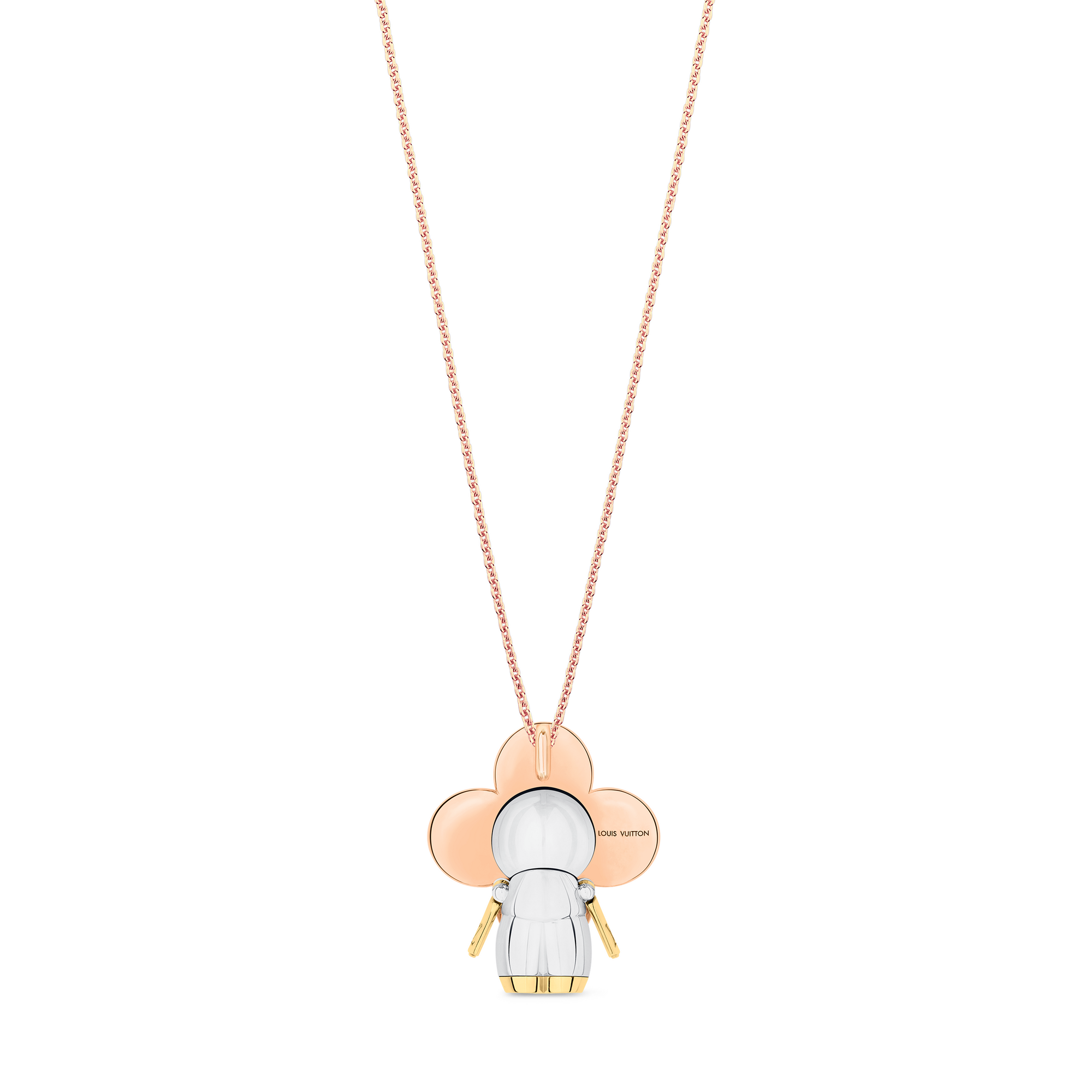 Vivienne 三色金配鑽石吊墜  in 珠寶系列