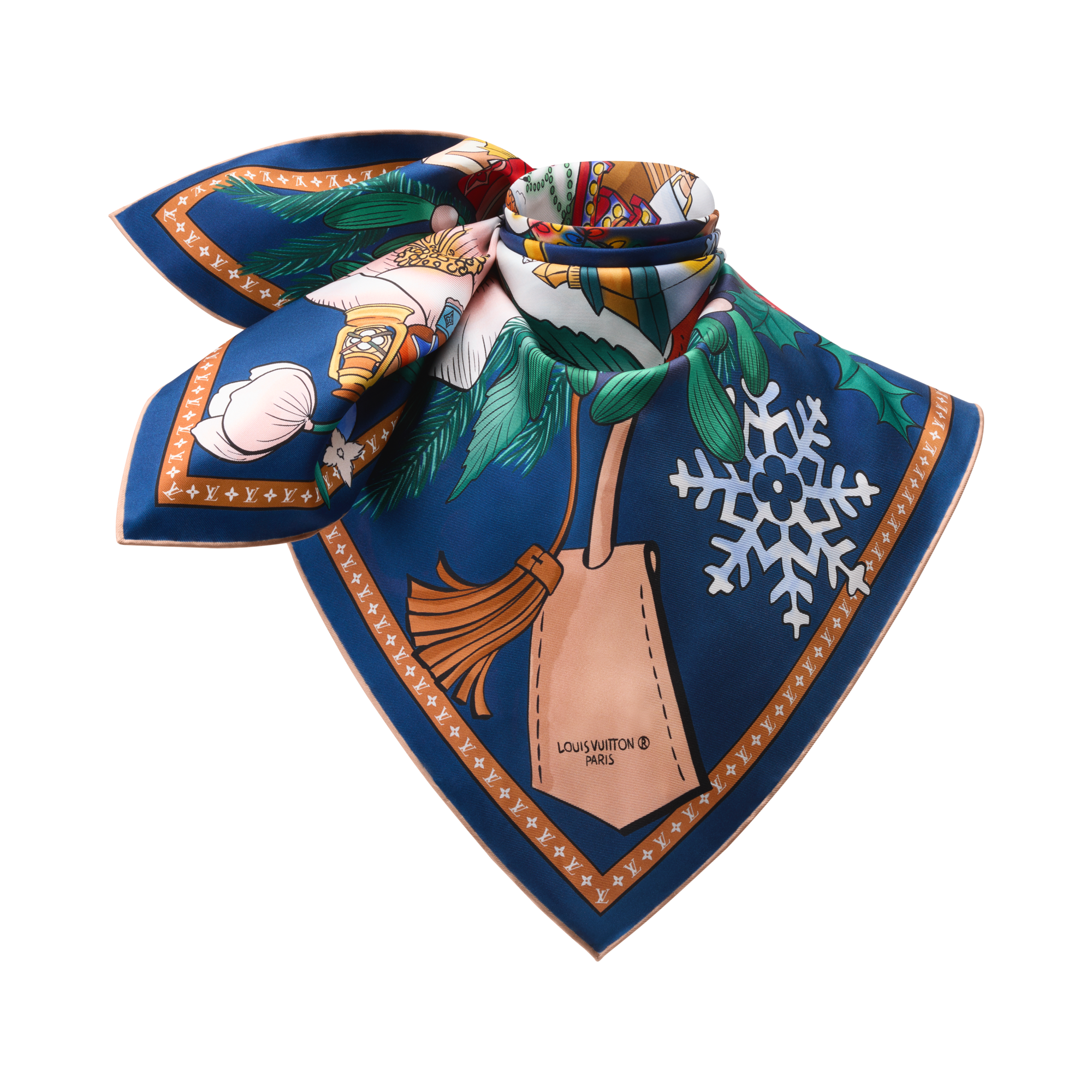 Vivienne Winter Celebration 90方巾 . in 女士