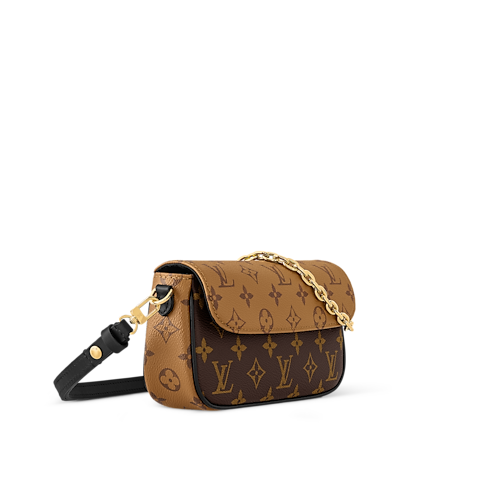 Wallet on Chain Ivy Monogram Reverse 帆布 in 女士's 錢包及小型皮件 鏈條包及迷你包款 collections by Louis Vuitton (產品縮放)