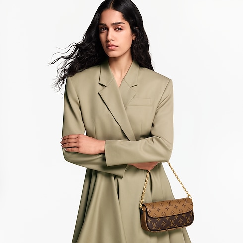 Wallet on Chain Ivy Monogram Reverse 帆布 in 女士's 錢包及小型皮件 鏈條包及迷你包款 collections by Louis Vuitton (產品縮放)