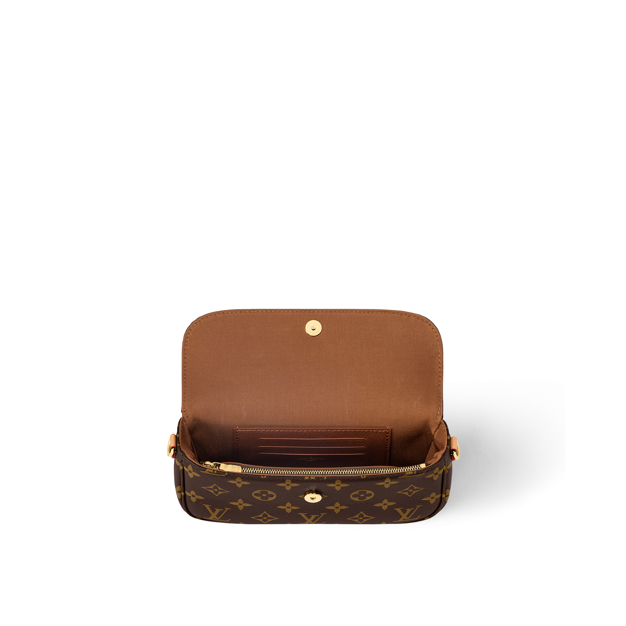 Wallet on Chain Ivy Monogram 帆布 in 女士