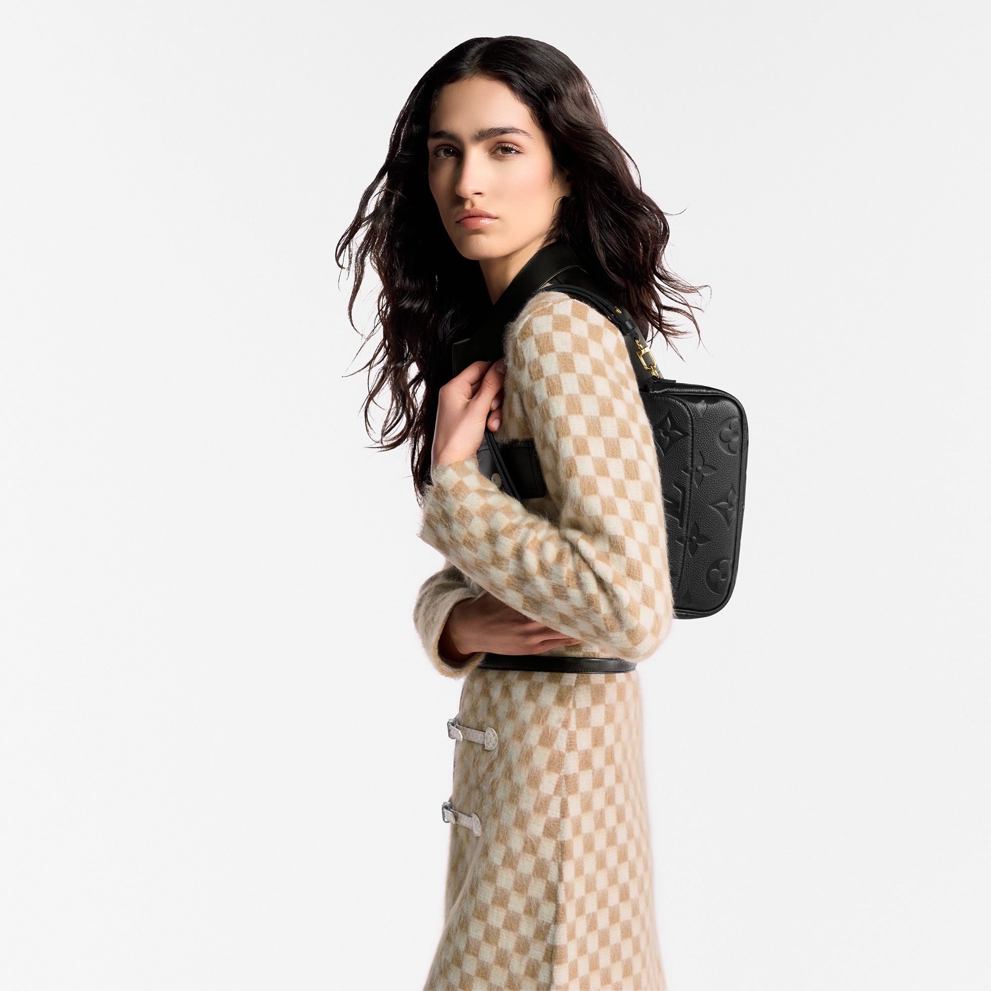 Wallet on Chain Ivy Monogram Empreinte 皮革 in 女士