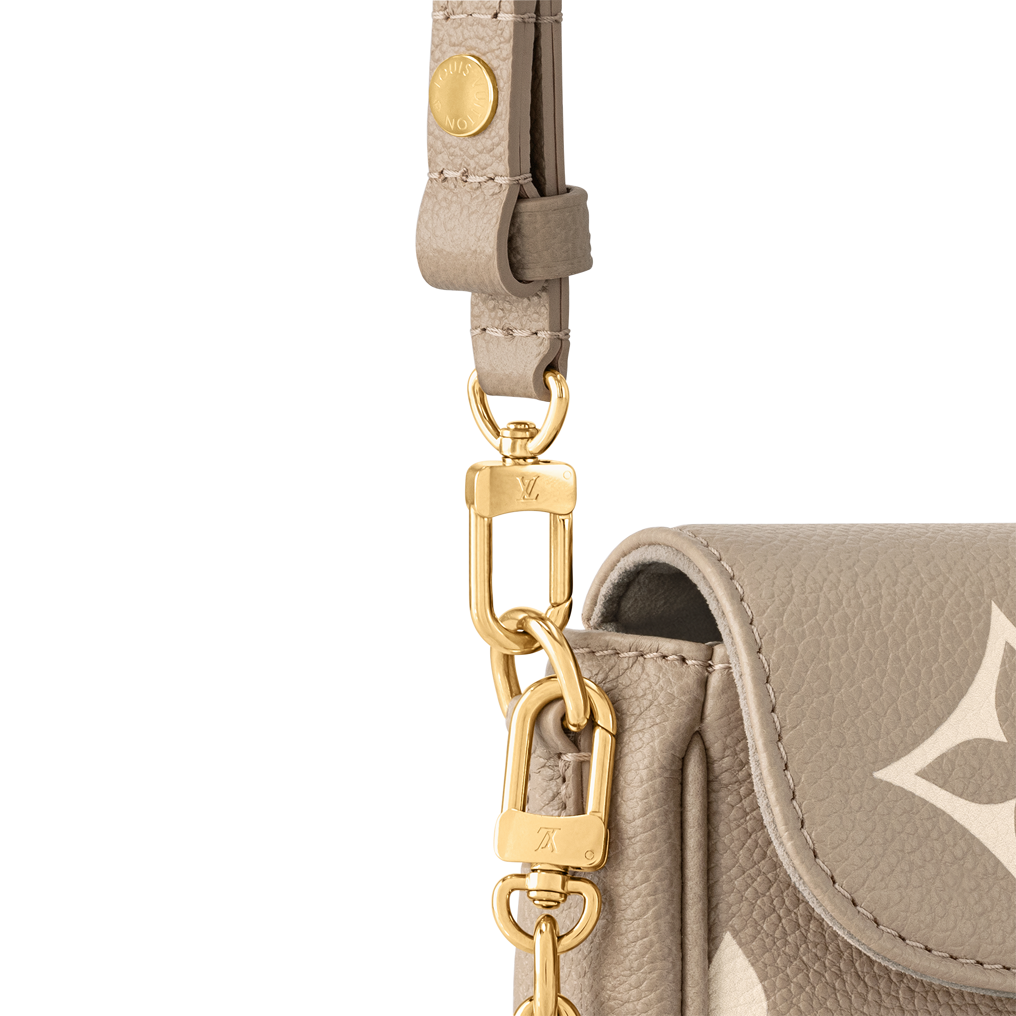 Wallet on Chain Ivy 雙色 Monogram Empreinte 皮革 in 女士