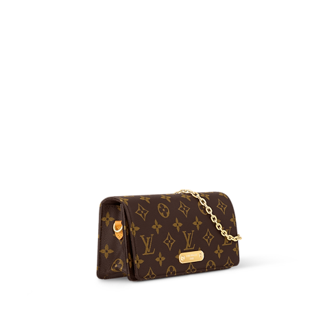 Wallet On Chain Lily Monogram 帆布 in 女士's 錢包及小型皮件 鏈條包及迷你包款 collections by Louis Vuitton (產品縮放)