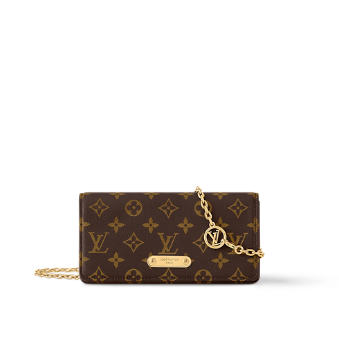 Wallet On Chain Lily Monogram 帆布 in 女士's 錢包及小型皮件 鏈條包及迷你包款 collections by Louis Vuitton (產品縮放)