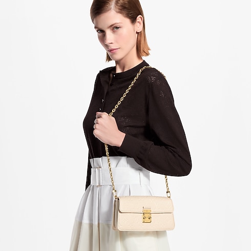 Wallet On Chain Métis Monogram Empreinte 皮革 in 女士's 錢包及小型皮件 迷你包款及鏈條包 collections by Louis Vuitton (產品縮放)