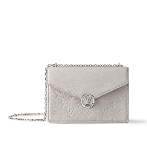 Wallet On Chain Rosy Monogram Empreinte 皮革 in 女士's 錢包及小型皮件 鏈條包及迷你包款 collections by Louis Vuitton (產品縮放)