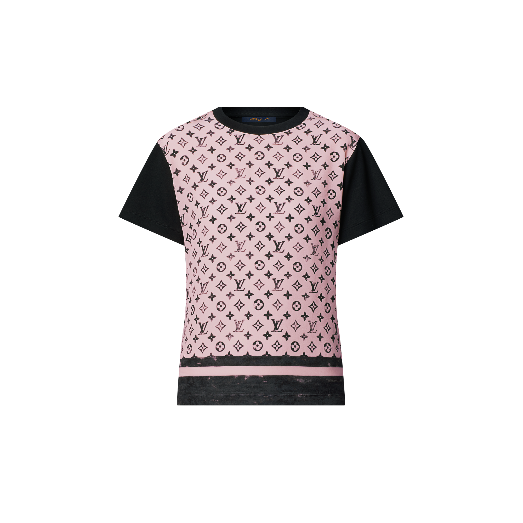 洗水正面 Monogram 圖案 T 恤  in 女士