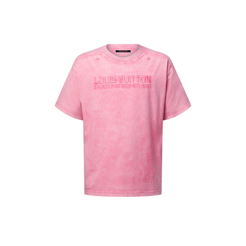 洗水羅紋 T 恤 in 男士's 時裝系列 T 恤及馬球衫 collections by Louis Vuitton (產品縮放)