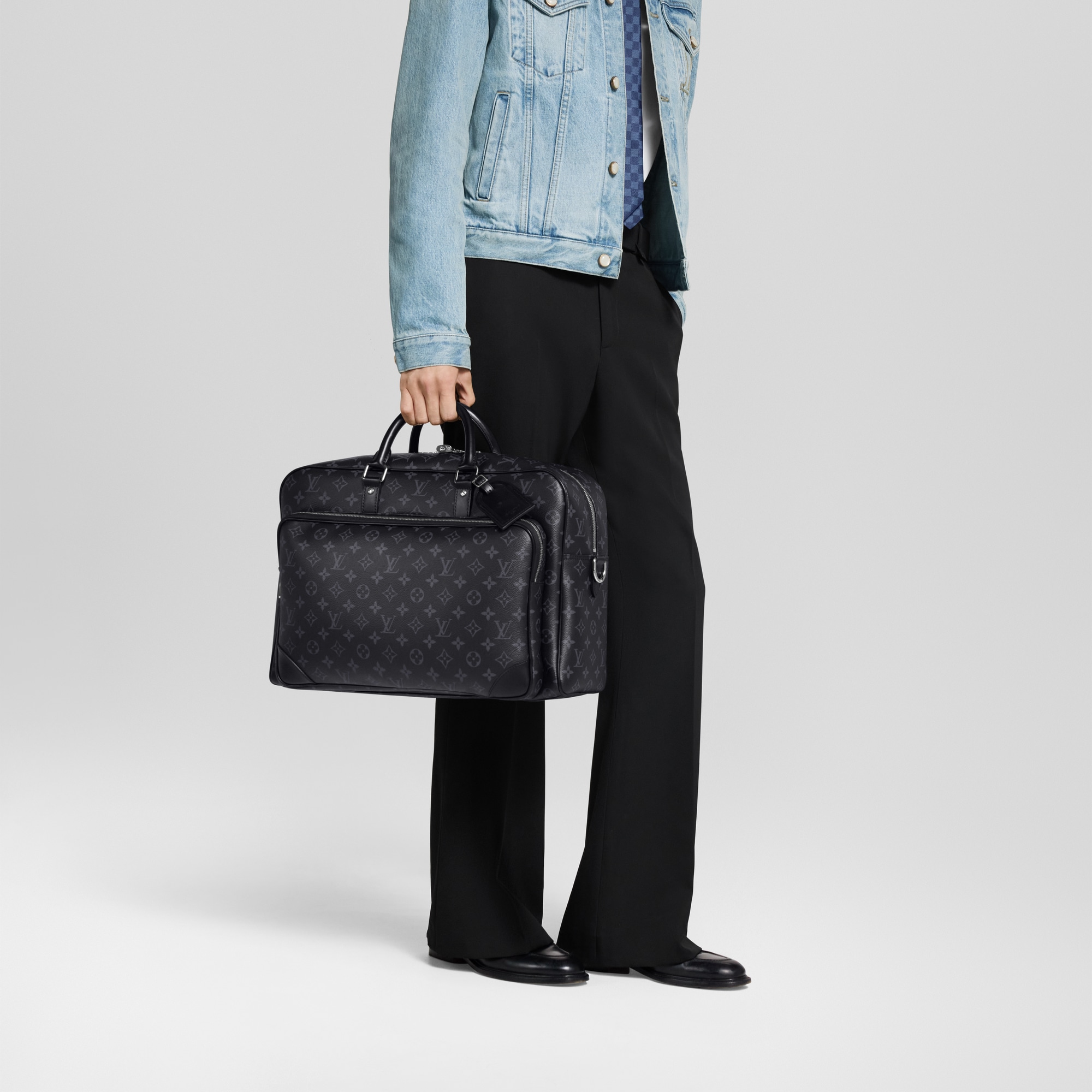 Weekender Bag Monogram Eclipse 帆布 in 男士