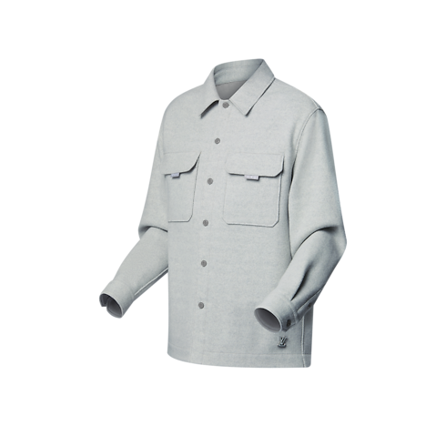 羊毛襯衫外套 in 男士's 時裝系列 時裝總覽 collections by Louis Vuitton (產品縮放)