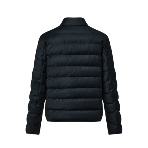 羊毛絲質混紡輕盈羽絨外套 in 男士's 時裝系列 大衣與夾克 collections by Louis Vuitton (產品縮放)