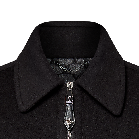 羊毛純絲混紡雙面外套 in 男士's 時裝系列 大衣與夾克 collections by Louis Vuitton (產品縮放)