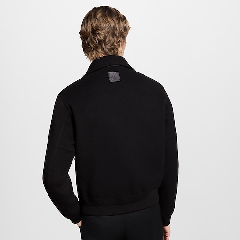 羊毛純絲混紡雙面外套 in 男士's 時裝系列 大衣與夾克 collections by Louis Vuitton (產品縮放)