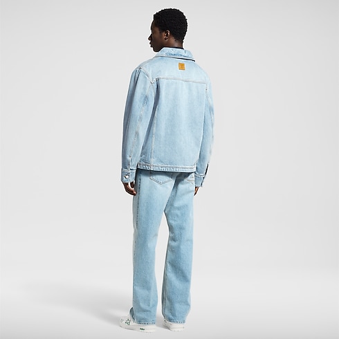 工裝風 LV 牛仔外套 in 男士's 時裝系列 大衣與夾克 collections by Louis Vuitton (產品縮放)