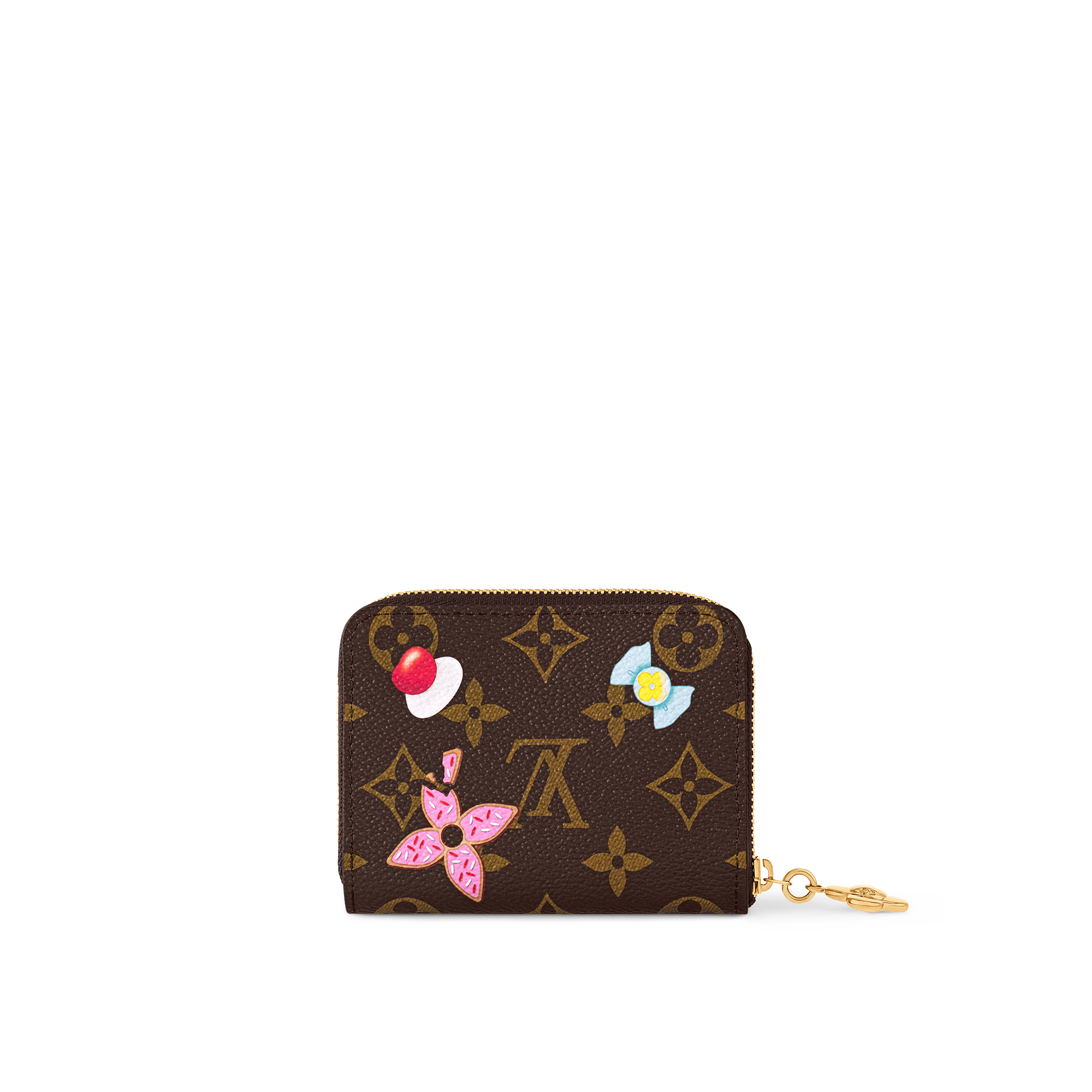 拉鏈零錢包 Monogram 帆布 in 女士
