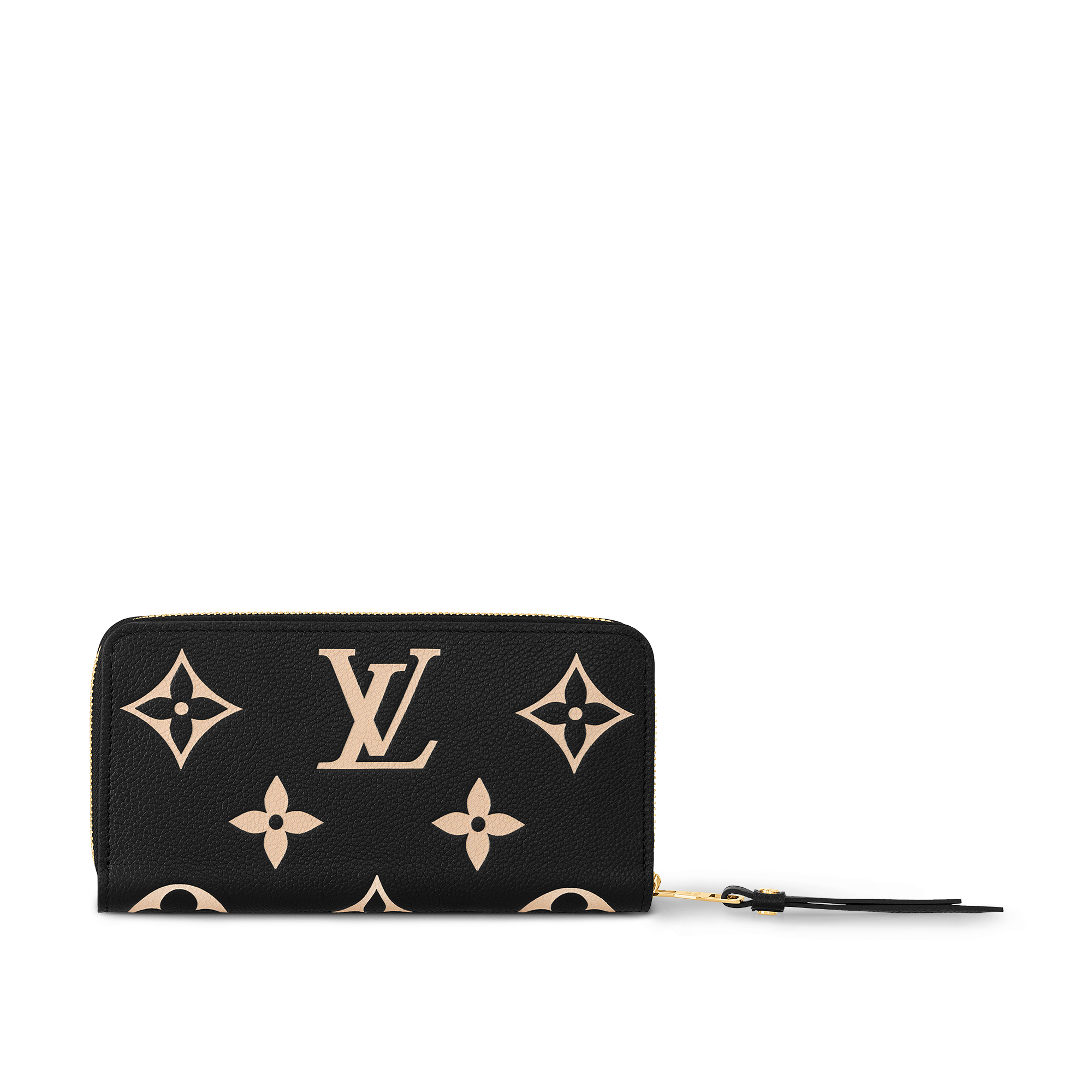拉鍊錢包 雙色 Monogram Empreinte 皮革 in 女士