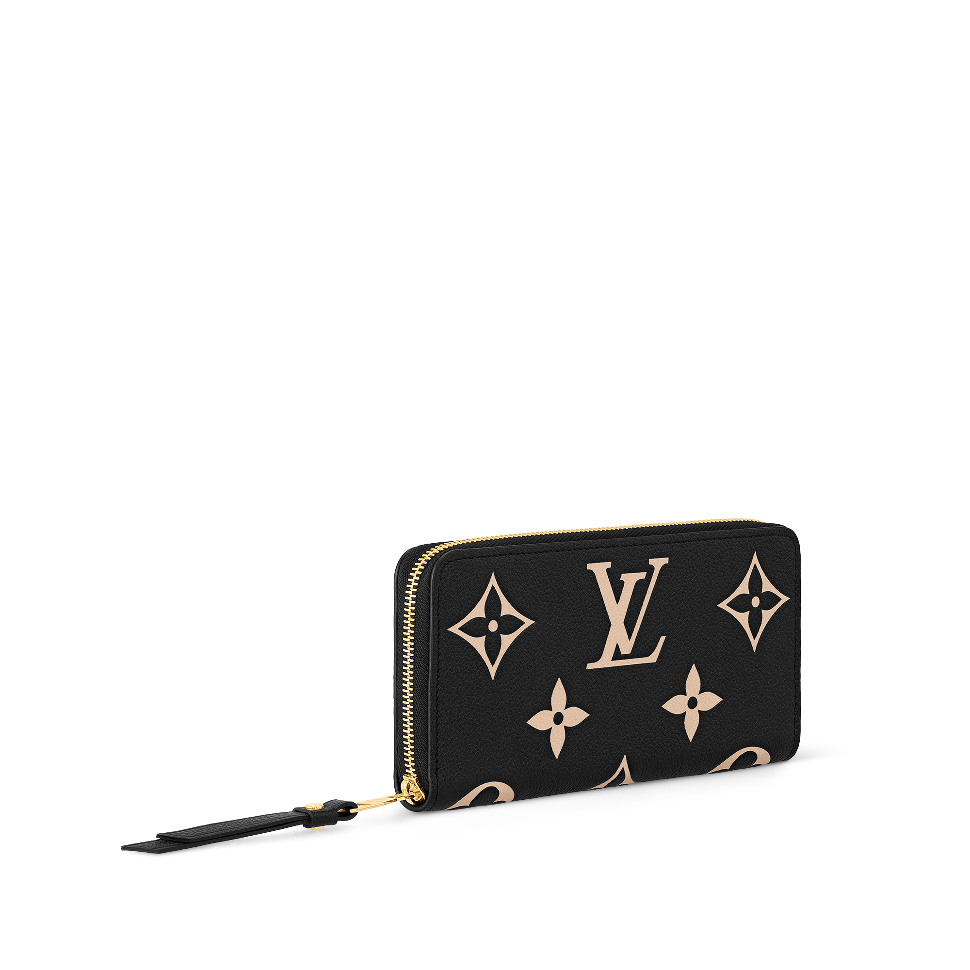 拉鍊錢包 雙色 Monogram Empreinte 皮革 in 女士
