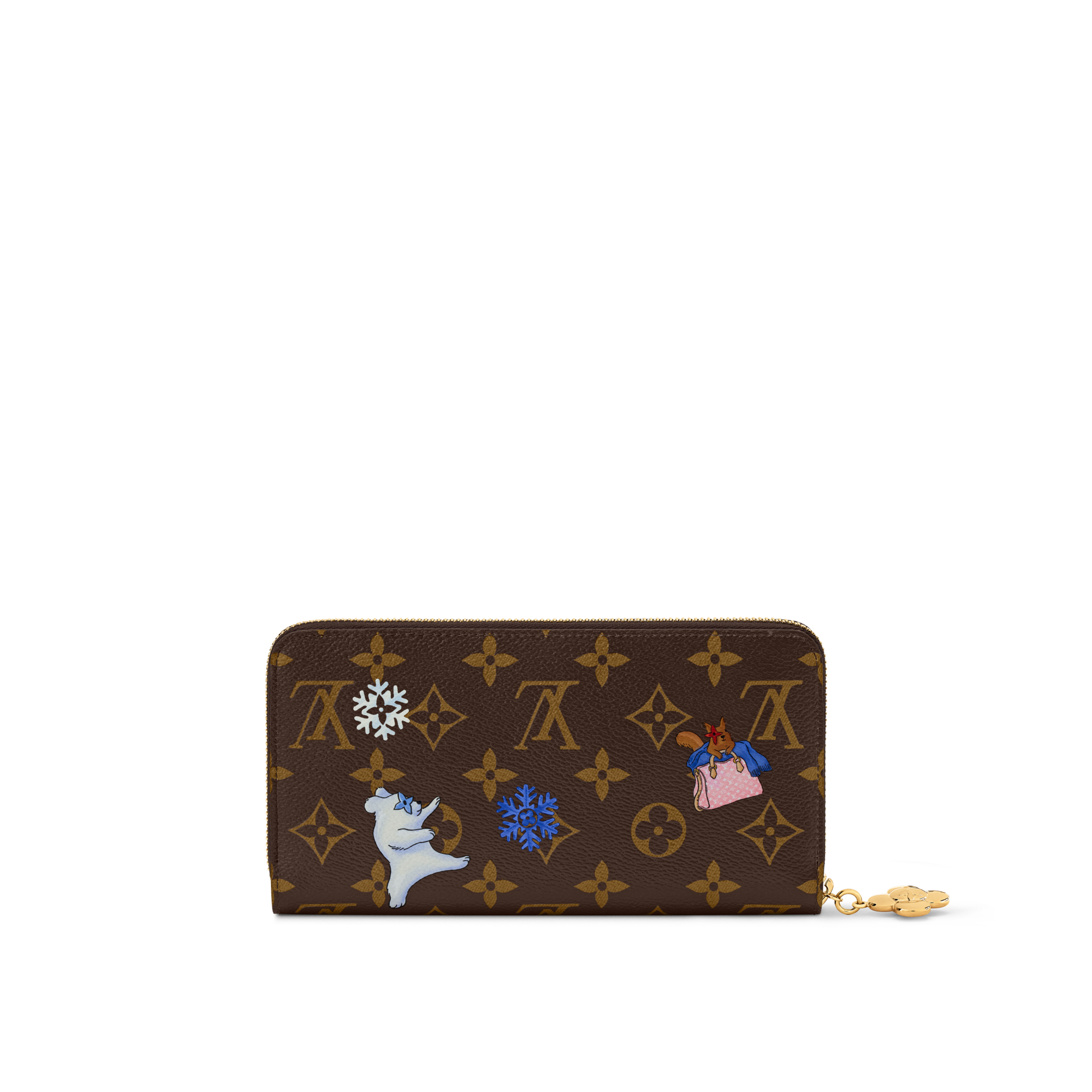 拉鍊錢包 Monogram 帆布 in 女士