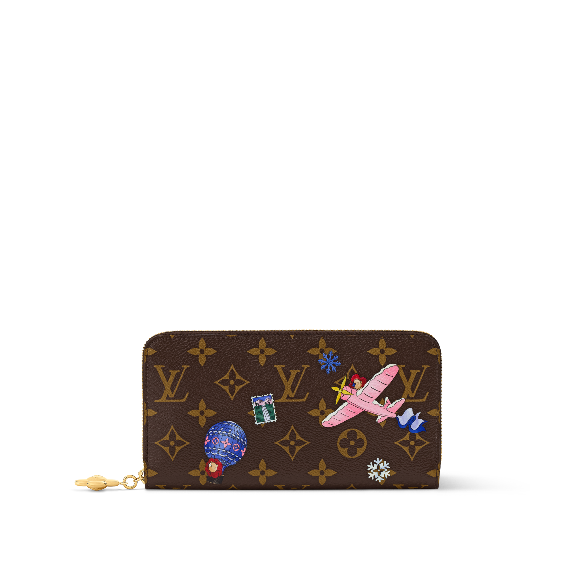 拉鍊錢包 Monogram 帆布 in 女士