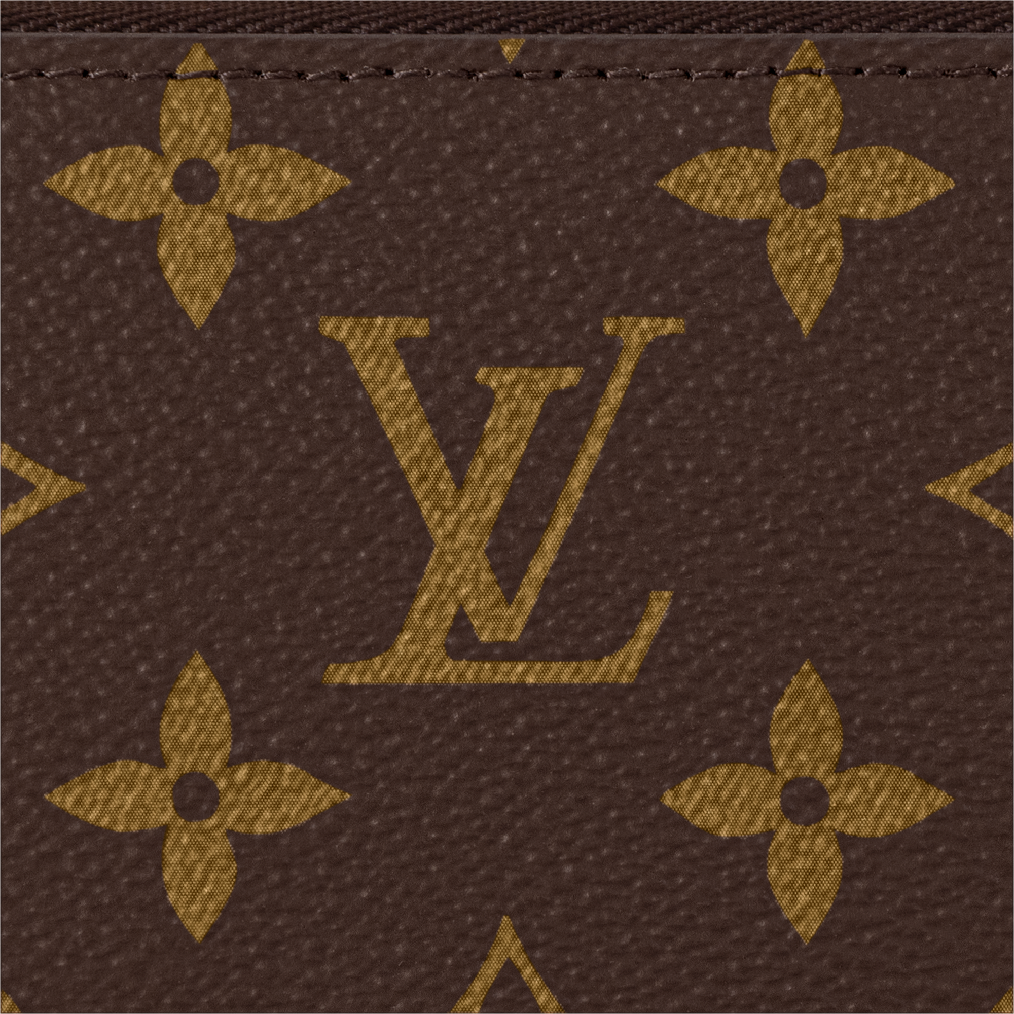 拉鍊錢包 Monogram 帆布 in 女士