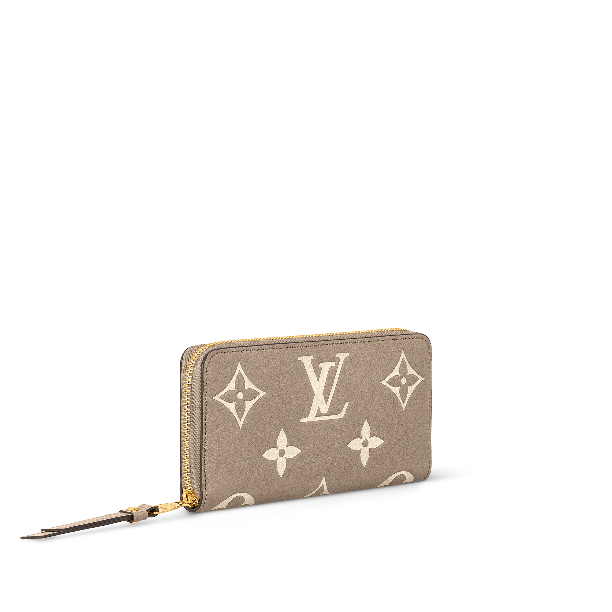 拉鍊錢包 雙色 Monogram Empreinte 皮革 in 女士