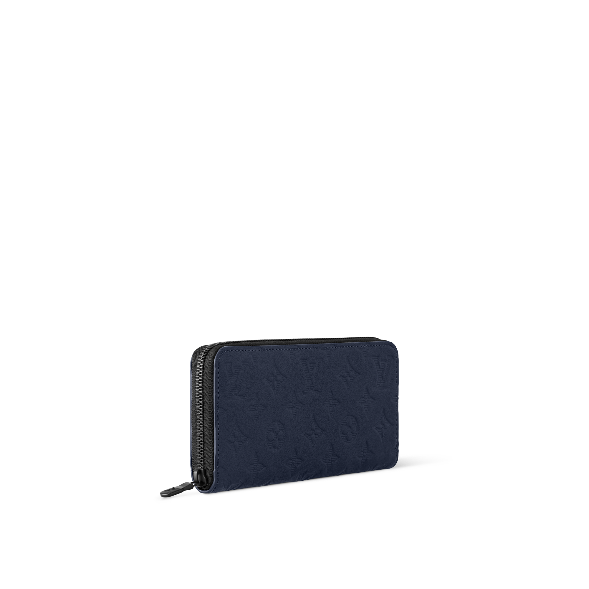 橫式拉鍊錢包 Monogram Shadow 皮革 in 時尚包包及小型皮件