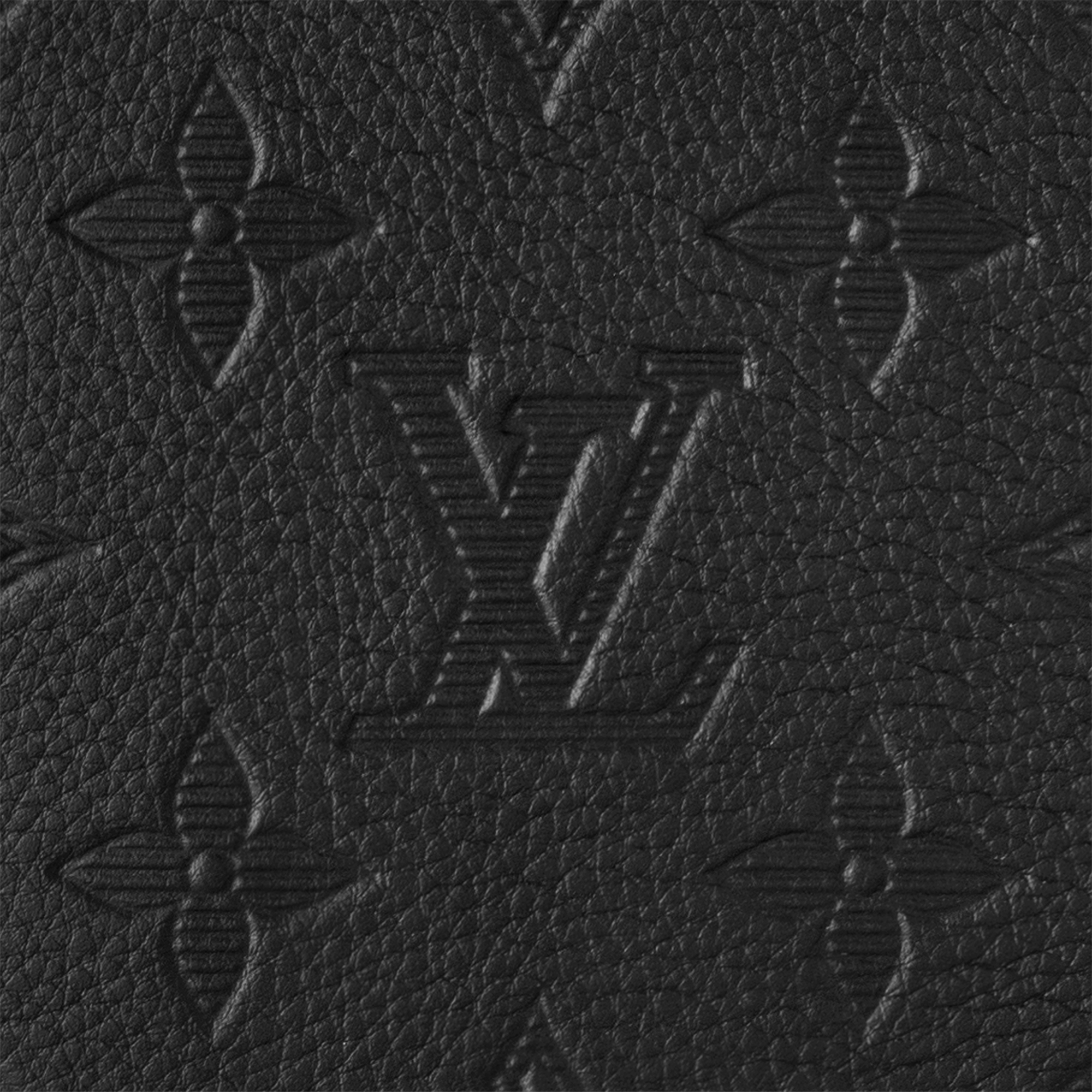 直式拉鍊錢包 Monogram Shadow 皮革 in 時尚包包及小型皮件